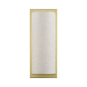 Brenton - 2 Light ADA Wall Sconce-15 Inches Tall and 6 Inches Wide