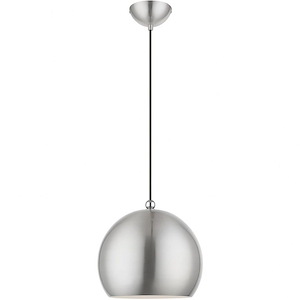 Stockton - 1 Light Globe Pendant In Industrial Style-17.5 Inches Tall and 11.75 Inches Wide - 1219933