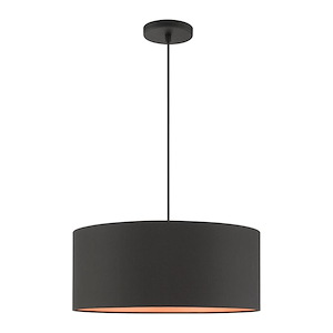 Sentosa - 3 Light Pendant in Bohemian Style - 18 Inches wide by 12 Inches high