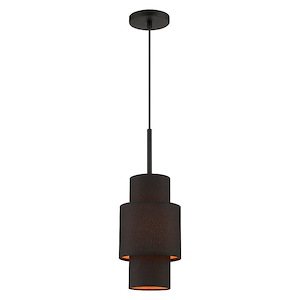 Sentosa - 1 Light Pendant In Mid-Century Modern Style-24.5 Inches Tall and 7 Inches Wide - 1296967