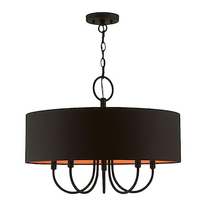 Bradhurst - 5 Light Pendant In Transitional Style-17.5 Inches Tall and 23 Inches Wide - 1094661