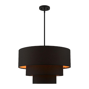 Sentosa - 4 Light Pendant In Mid-Century Modern Style-22.5 Inches Tall and 23 Inches Wide