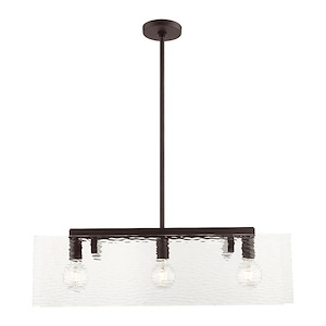 Ashcroft - 3 Light Chandelier in Contemporary Style - 7 Inches wide by 17.25 Inches high
