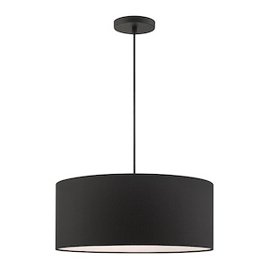 Bainbridge - 3 Light Pendant in Mid Century Modern Style - 18 Inches wide by 12 Inches high