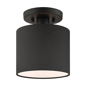 Bainbridge - 1 Light Semi-Flush Mount in Mid Century Modern Style - 7 Inches wide by 8.5 Inches high - 1011987