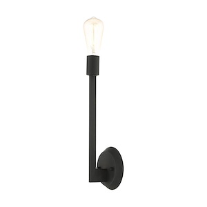 Prague - 1 Light Wall Sconce in Industrial Style - 5.13 Inches wide by 16 Inches high - 939545