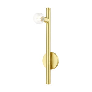 Bannister - 1 Light Wall Sconce in Mid Century Modern Style - 5.13 Inches wide by 22 Inches high - 1011990