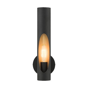 Novato - 1 Light ADA Wall Sconce in Contemporary Style - 5.13 Inches wide by 16 Inches high