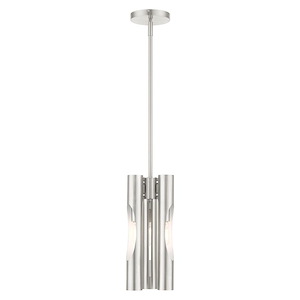 Acra - 3 Light Pendant in Contemporary Style - 6.25 Inches wide by 22.63 Inches high