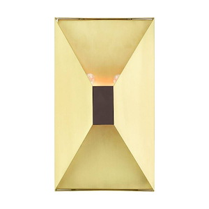 Lexford - 2 Light ADA Wall Sconce in Contemporary Style - 7 Inches wide by 12.25 Inches high