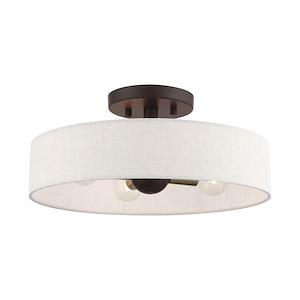 Venlo - 4 Light Semi-Flush Mount in Modern Style - 14 Inches wide by 6 Inches high - 939424