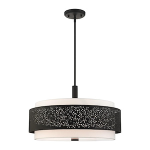 Noria - 5 Light Chandelier in Modern Style - 24 Inches wide by 17.25 Inches high
