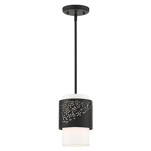 Noria - 1 Light Pendant in Modern Style - 7 Inches wide by 11.63 Inches high - 1012199