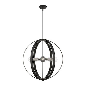 Modesto - 5 Light Pendant Chandelier In Industrial Style-28.75 Inches Tall and 24 Inches Wide - 1306336