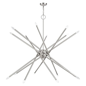 Soho - 16 Light Grande Foyer Chandelier-49 Inches Tall and 50 Inches Wide - 1337545