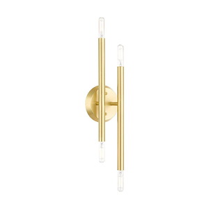 Soho - 4 Light ADA Wall Sconce In Modern Style-17 Inches Tall and 5.13 Inches Wide - 939557