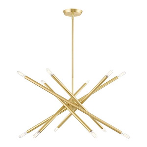 Soho - 12 Light Chandelier In Transitional Style-25 Inches Tall and 27.5 Inches Wide - 939560
