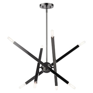 Moco - 8 Light Chandelier in Modern Style - 26 Inches wide by 21 Inches high