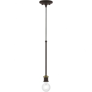 Lansdale - 1 Light Pendant In Transitional Style-21 Inches Tall and 5 Inches Wide - 1219993