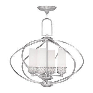 Westfield - 4 Light Chandelier in Contemporary Style - 22 Inches wide by 21.25 Inches high