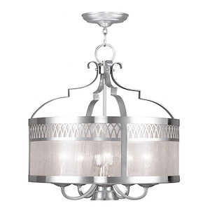 Westfield - Six Light Chandelier in Contemporary Style - 20 Inches wide by 20 Inches high
