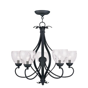 Brookside - 5 Light Chandelier in New Traditional Style - 26 Inches wide by 23.5 Inches high - 374710