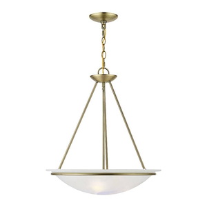 Newburgh - 3 Light Pendant In Transitional Style-22 Inches Tall and 20 Inches Wide - 1029749