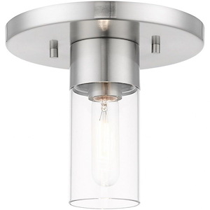 Carson - 1 Light Flush Mount In Contemporary Style-8.25 Inches Tall and 9 Inches Wide