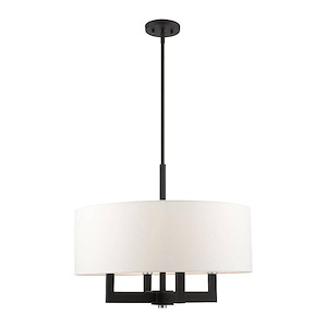 Cresthaven - 4 Light Chandelier in Contemporary Style - 24 Inches wide by 22 Inches high