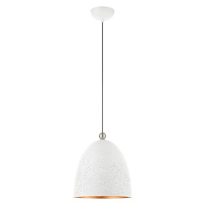 Arlington - 1 Light Pendant in Modern Style - 12 Inches wide by 17 Inches high