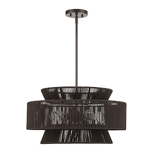 Florell - 5 Light Pendant-20.5 Inch Tall and 22 Inch Wide - 1391790