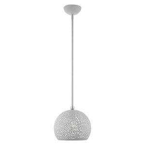 Charlton - 1 Light Pendant in Contemporary Style - 9.88 Inches wide by 18.75 Inches high