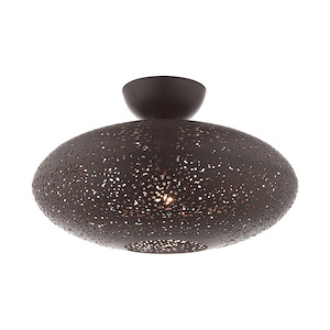 Charlton - 1 Light Semi-Flush Mount in Contemporary Style - 15.88 Inches wide by 10.5 Inches high - 939458