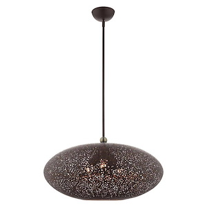 Charlton - 3 Light Pendant in Contemporary Style - 24 Inches wide by 22.5 Inches high - 939455