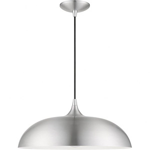 Amador - 1 Light Pendant In Transitional Style-13.75 Inches Tall and 17.75 Inches Wide
