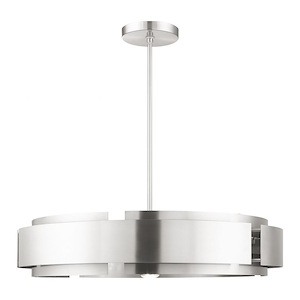 Varick - 7 Light Pendant in Contemporary Style - 34 Inches wide by 15.5 Inches high