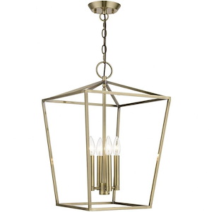 Devone - 4 Light Chandelier In Transitional Style-22.25 Inches Tall and 14.5 Inches Wide - 1219957