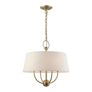 Cartwright - 4 Light Pendant in Modern Farmhouse Style - 18 Inches wide by 18.75 Inches high - 1012030
