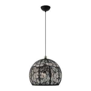 Chantily - 3 Light Pendant in Bohemian Style - 15.75 Inches wide by 17 Inches high