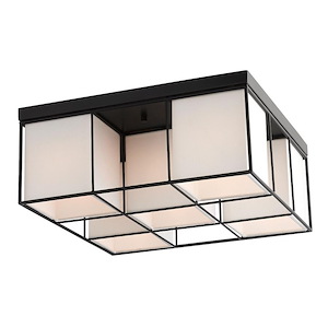 Trondheim - 5 Light Flush Mount in Contemporary Style - 15.5 Inches wide by 6.5 Inches high