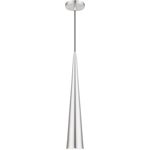 Andes - 1 Light Tall Pendant In Urban Style-30.5 Inches Tall and 5 Inches Wide - 1220005