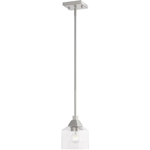 Aragon - 1 Light Mini Pendant In Architectural Style-16 Inches Tall and 4.75 Inches Wide - 1220303
