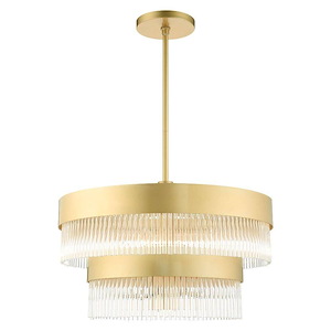 Norwich - 7 Light Chandelier in Modern Style - 24 Inches wide by 23.5 Inches high - 939522