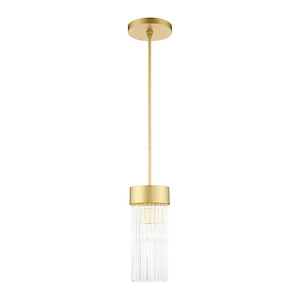 Norwich - 1 Light Chandelier in Modern Style - 7 Inches wide by 22 Inches high - 939600