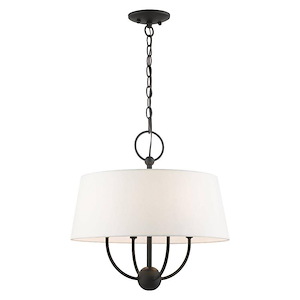 Ridgecrest - 4 Light Pendant in New Traditional Style - 18 Inches wide by 18.75 Inches high - 1012241