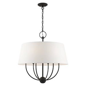 Ridgecrest - 6 Light Pendant in New Traditional Style - 24 Inches wide by 25.5 Inches high - 1012242
