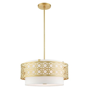 Calinda - 4 Light Pendant in Glam Style - 20.25 Inches wide by 18 Inches high