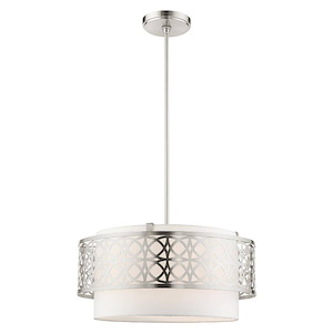 Calinda - 4 Light Pendant in Glam Style - 20.25 Inches wide by 18 Inches high
