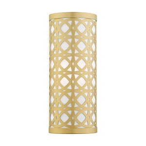 Calinda - 1 Light ADA Wall Sconce in Glam Style - 5.13 Inches wide by 12.5 Inches high - 1012014