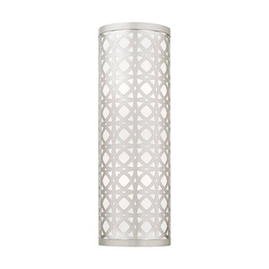 Calinda - 2 Light ADA Wall Sconce in Glam Style - 6 Inches wide by 18 Inches high